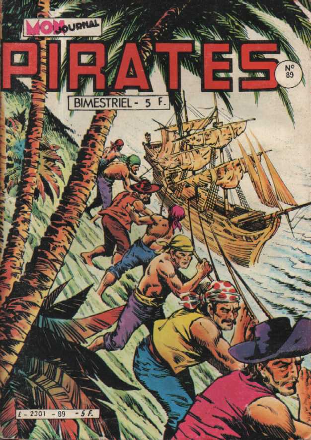 Scan de la Couverture Pirates n 89